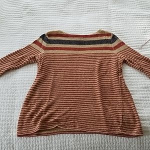Linen cotton blend sweater